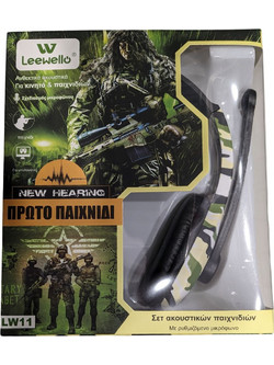 Leewello LW11 Gaming Headset Over Ear Green