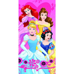 Borea Princesses Παιδική Πετσέτα Θαλάσσης Φούξια 70x140cm
