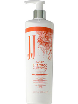 JJ's Curly Enhancing Σαμπουάν Κερατίνης για Όγκο για Σγουρά Μαλλιά 350ml