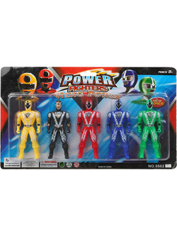 BigBuy Power Fighters Σετ Φιγούρες Δράσης για 3+ Ετών
