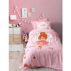 MADI Σετ Παιδικά Σεντόνια Μονά Βαμβακερά 170x240 Love 21245-04