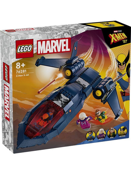 Lego Marvel X-Men X-Jet για 8+ Ετών 76281