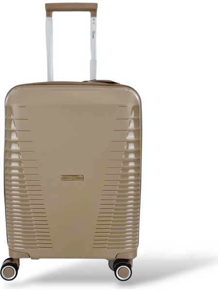 Rain RB8018-20 Βαλίτσα Καμπίνας 55x40x20cm με 4 Ρόδες Χρυσή