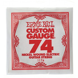 Ernie Ball 1174 Χορδή Ηλεκτρικής Κιθάρας Nickel Plated Steel 74"