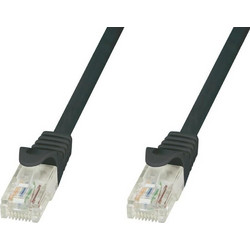 Techly U/UTP Cat.6 Καλώδιο Δικτύου Ethernet 0.25m Black