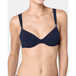 Sloggi Day And Night Essentials Bikini Top με Ενίσχυση Navy Μπλε 10185065