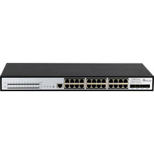Extralink Chiron Pro Unmanaged L3 Switch με 24 Θύρες Ethernet 1Gbps και 4 SFP Θύρες