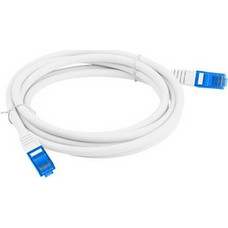 Lanberg S/FTP Cat.6a Καλώδιο Δικτύου Ethernet 1m White
