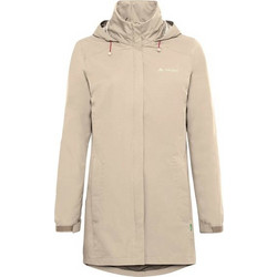 Vaude Γυναικείο Μπουφάν Χειμωνιάτικο Softshell Μακρύ Εκρού 45050-781