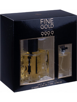 Real Time Fine Gold Eau de Toilette 100ml + 15ml