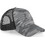 Beechfield Ανδρικό Καπέλο Jockey με Δίχτυ Snapback Υφασμάτινο Γκρι B694