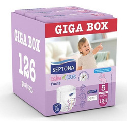 Septona Calm N' Care Πάνες Βρακάκι No5 10-16kg 126τμχ