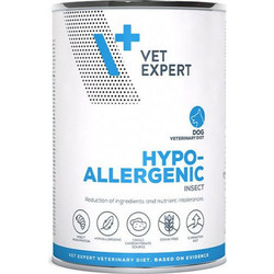 VetExpert Hypoallergenic Adult Grain Free with Insect 400gr
