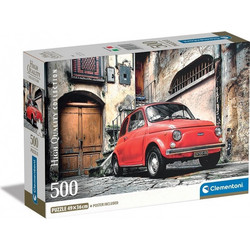 Puzzle Clementoni Compact Box High Quality Collection Fiat 500 Κομμάτια