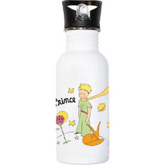 Enesco Le Petit Prince Terre Mouton Rose Παιδικό Παγούρι Θερμός Ανοξείδωτο Λευκό 500ml