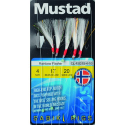 Mustad Cl-Rig No 4 Τεχνητό Δόλωμα Τσαπαρί 15