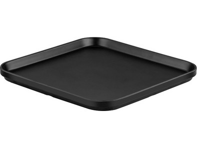 Espiel Πιάτο Φρούτου Μελαμίνης Τετράγωνο Black Gravity Matt 22x22cm MLB2315K36-6