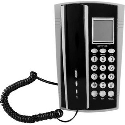 NINC KX-T071CID Ενσύρματο Τηλέφωνο για Ηλικιωμένους Μαύρο
