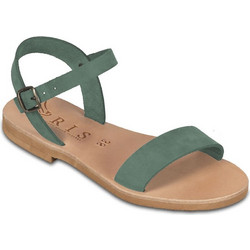 Iris Γυναικεία Σανδάλια Suede Χακί 7/11