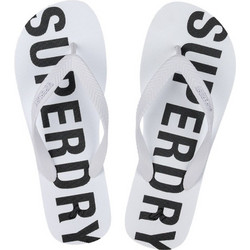 Superdry Code Essential Ανδρικές Σαγιονάρες Λευκές MF310186A-01C