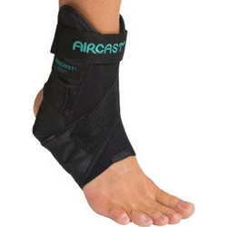 Κυφίδης Aircast Airsport Επιστραγαλίδα με Ιμάντες Μαύρη 02MML