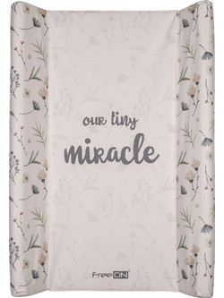 FreeON Our Tiny Miracle Μαλακή Αλλαξιέρα Μωρού Πλαστική 70x50cm Εκρού