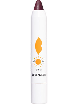 Seventeen Sos 06 Plum Repair Lip Balm με Χρώμα SPF15 2.6gr