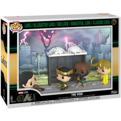 Funko Pop! Moment Loki, Alligator Loki, Kid Loki, Boastful Loki, Classic Loki 06 Marvel Loki The Void