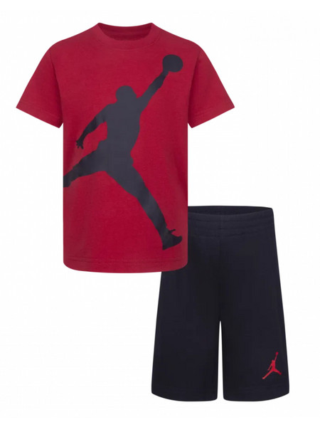 Nike Παιδικό Σετ για Αγόρι Καλοκαιρινό Μαύρο Κόκκινο 85C138-023