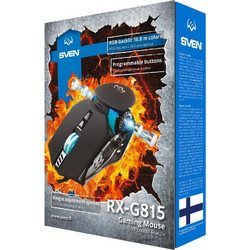 SVEN RX-G815 Ενσύρματο Gaming Ποντίκι RGB 8000 DPI Black