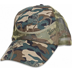 Albainox Ανδρικό Καπέλο Jockey με Δίχτυ Snapback Υφασμάτινο Χακί 30600