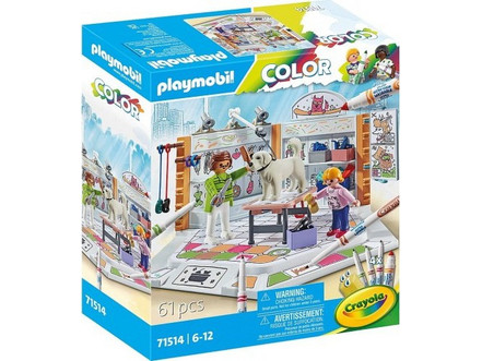 Playmobil Color Κομμωτήριο Σκύλων για 6-12 Ετών 71514