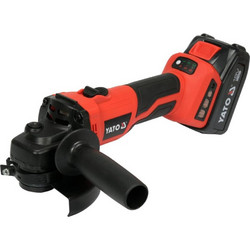 Yato YT-828294 Γωνιακός Τροχός Μπαταρίας 18V 125mm με Ρύθμιση Στροφών 1x4Ah