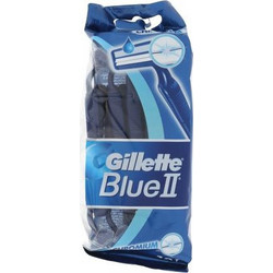 Gillette Blue II Ξυραφάκι μιας Χρήσης με 2 Λεπίδες & Λιπαντική Ταινία 10τμχ