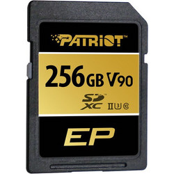 Patriot EP SDXC 256GB Class 10 U3 V90 UHS-II 300MB/s