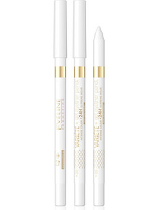 Eveline Variete Gel 08 White Μολύβι Ματιών Αδιάβροχο