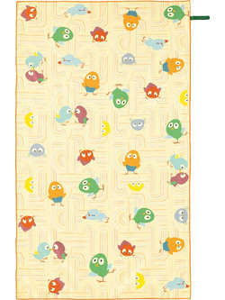 Palamaiki NM9 Παιδική Πετσέτα Θαλάσσης Microfiber Κίτρινη 90x160cm