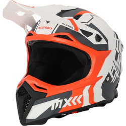 Acerbis Profile 5 White Orange Grey Κράνος Μηχανής Motocross 1250gr