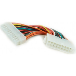 Cablexpert Καλώδιο Τροφοδοσίας 24-Pin ATX Male to 24-Pin ATX Female 0.15m Multicolor
