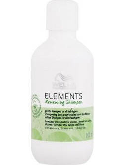 Wella Elements Renewing Φυτικό Σαμπουάν για Επανόρθωση για Ταλαιπωρημένα Μαλλιά 100ml