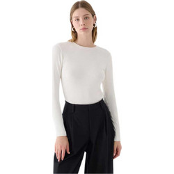 Outhorn Γυναικείο Αθλητικό T-Shirt Εκρού OTHWAW24TLONF412-11S