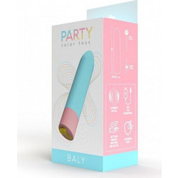 Party Color Toys Baly Δονητής Bullet Μπλε