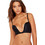 Wonderbra Σουτιέν για Βαθύ Ντεκολτέ Push Up χωρίς Μπανέλα Μαύρο W00J5-022