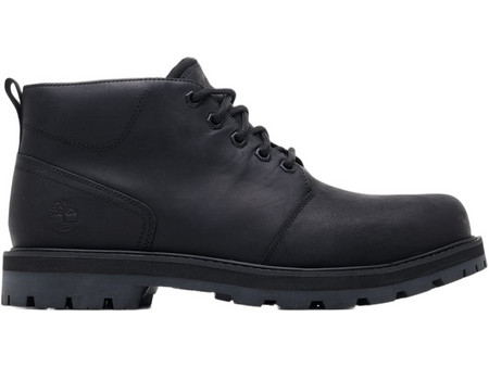 Timberland Ανδρικά Μποτάκια Δερμάτινα Μαύρα TB0A69TWW02