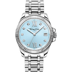 Thomas Sabo Divine Γυναικείο Ρολόι με Ασημί Μεταλλικό Μπρασελέ WA0405-201-209