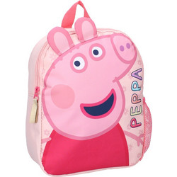 Vadobag Peppa Pig Fluffy Friends Σχολική Τσάντα Πλάτης Νηπιαγωγείου Ροζ 007-00236
