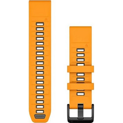 Garmin QuickFit 22 Λουράκι Σιλικόνης Spark Orange / Gray
