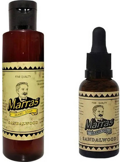 Marras Sandalwood Beard Oil 30ml + Beard Shampoo 100ml