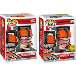 Funko Pop! Animation Chainsaw Man 1677 Chainsaw Man & Chase Limited Edition 6τμχ