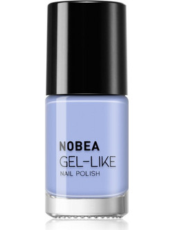 Nobea Day to Day Gel Like Sky Blue N44 Gloss Βερνίκι Νυχιών Μακράς Διαρκείας 6ml